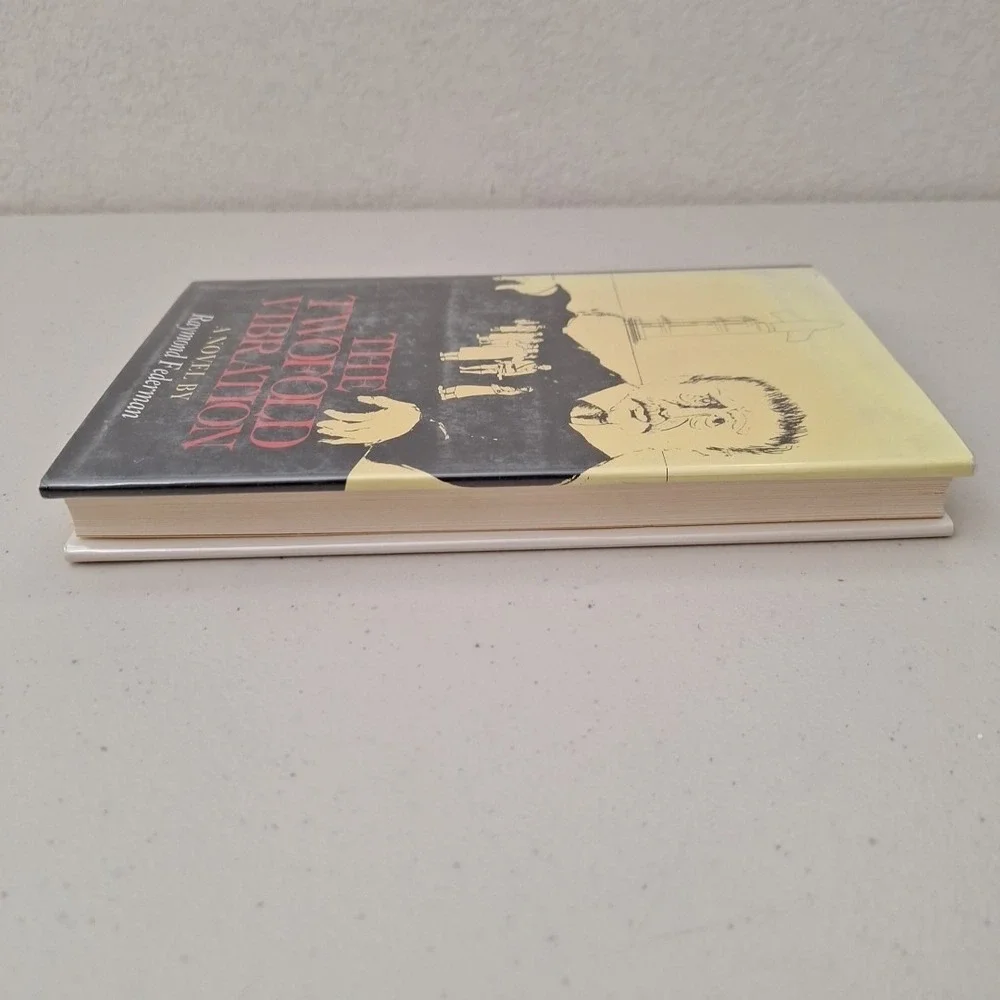 RARE 1st EDITION 1982 The Twofold Vibration A Novel By Raymond Federman